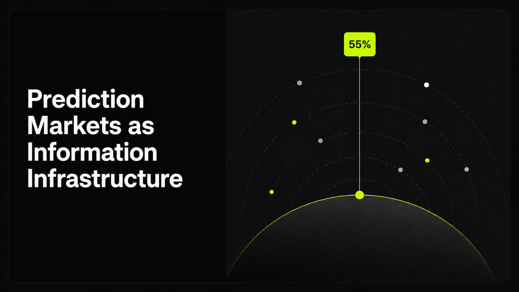 Prediction Markets as Information Infrastructure